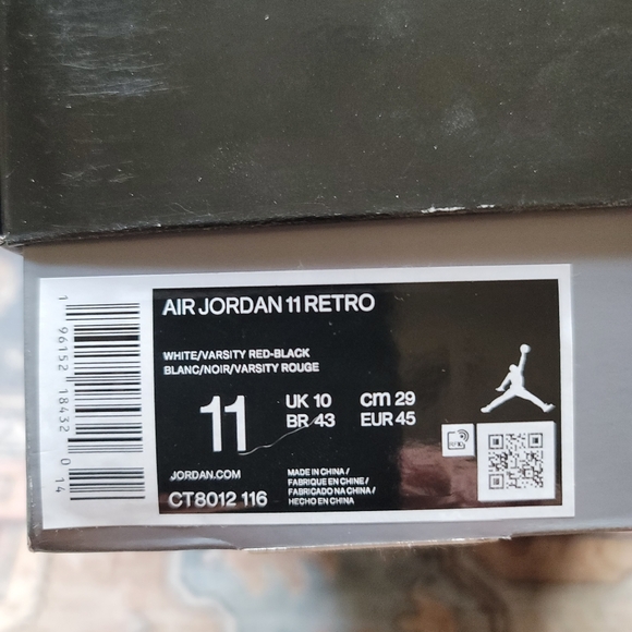 Air Jordan 11 Retro Nike Cherry 11s - Picture 14 of 14